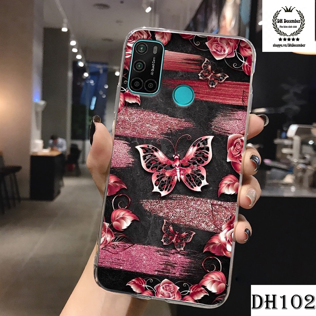 Ốp lưng Vsmart JOY 4 in hình hoa tinh tế , mới mẻ DH DECEMBER