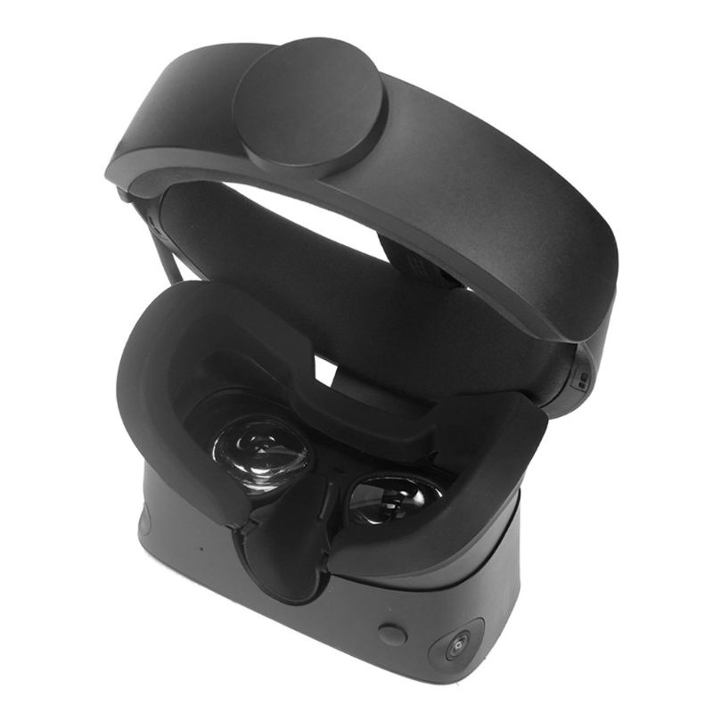 Vỏ bảo vệ mắt kính bằng silicon mềm chống mồ hôi tiện dụng cho Oculus Rift S VR&lt;br&gt;