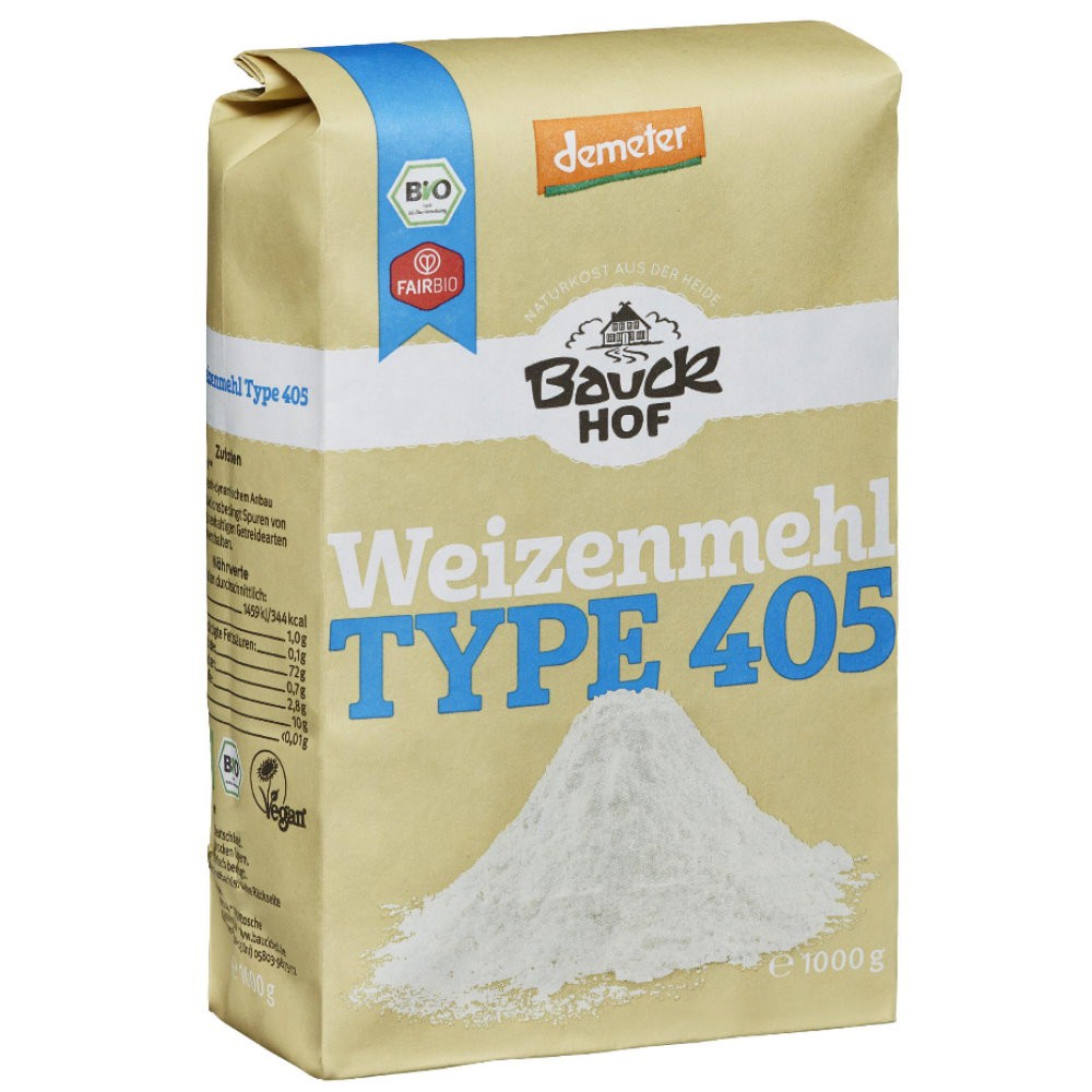 Bột mỳ hữu cơ BauckHof - 1kg