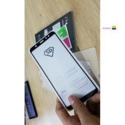 Kính cường lực Xiaomi redmi note 5 A prime full màn hình tặng kèm khăn lau.