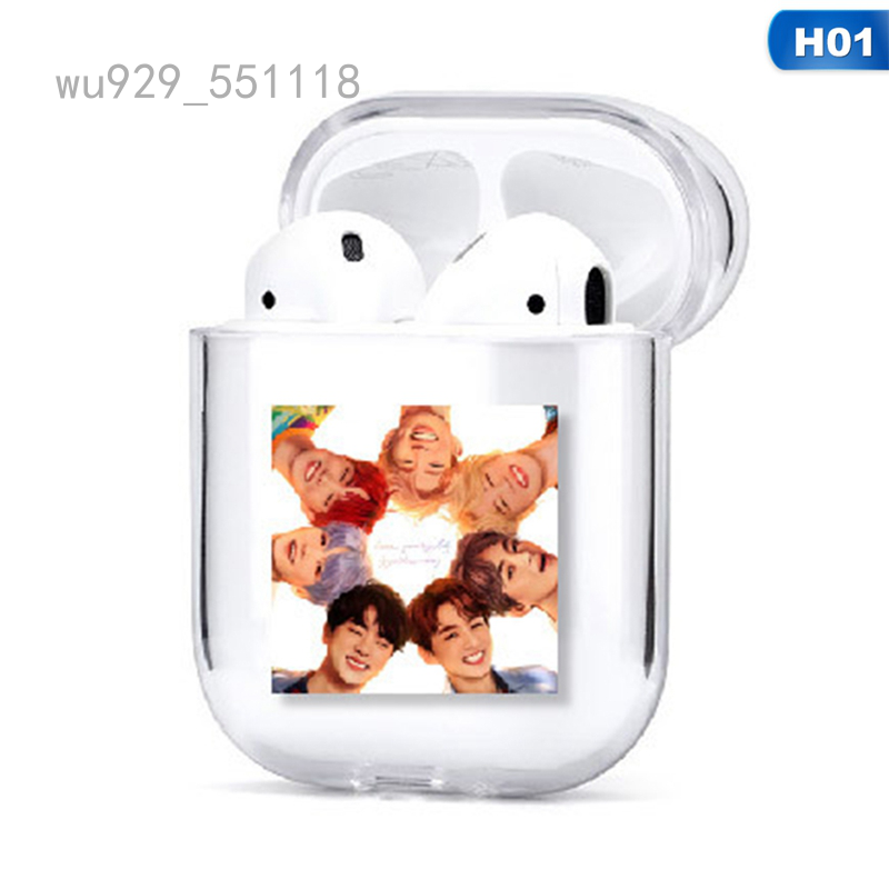 Vỏ Bảo Vệ Hộp Sạc Tai Nghe Airpods In Hình Nhóm Nhạc Bts Thời Trang 2020