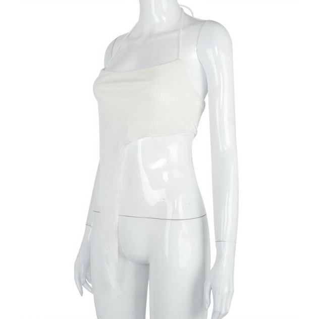 Áo croptop yếm cắt xéo HAC117 - Hỉn Hỉn Store | BigBuy360 - bigbuy360.vn