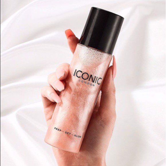 Iconic - Xịt Khoáng Có Nhũ Iconic Prep-Set-Glow 120ml