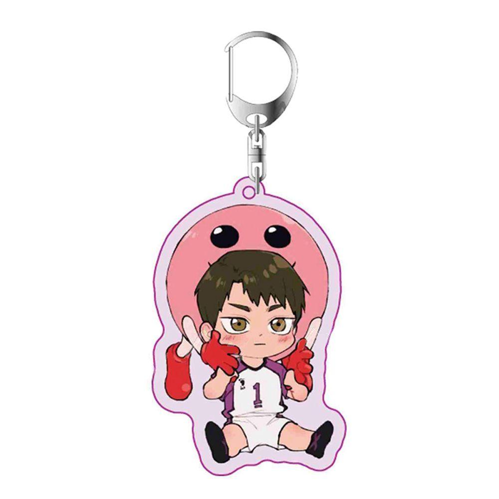 LANFY Móc Khóa Hình Nhân Vật Anime Haikyuu Dễ Thương