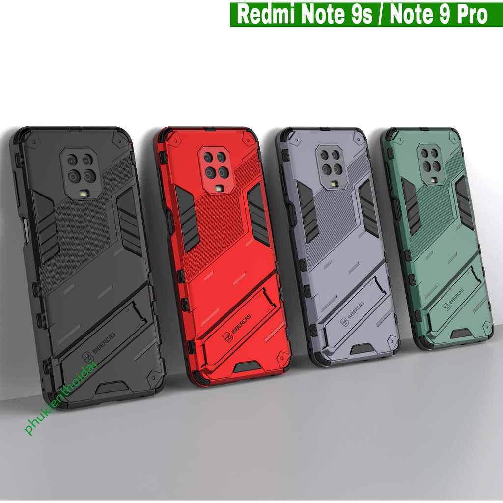 ỐP LƯNG REDMI NOTE 9S / NOTE 9 PRO IRON MAN VER 2 CHỐNG SỐC THỜI TRANG