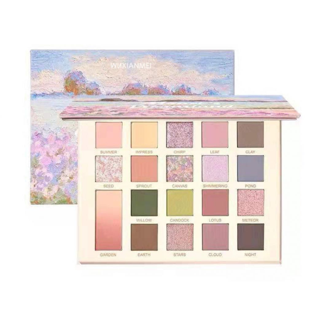 Bảng phấn mắt IGOODCO 42 phấn mắt + 4 má hồng + 2 phấn bắt sáng + 2 cọ trang điểm | BigBuy360 - bigbuy360.vn