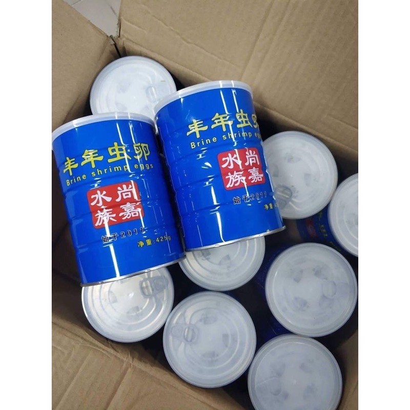 trứng atermia lon xanh(425gr)-Trứng atermia ấp nở loại 1 (date mới 03/11/2020)