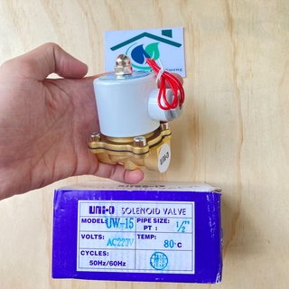 Van điện từ 21mm 220V UW-15 coil đồng (nắp trắng)