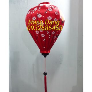Đèn lồng tre vẽ Hội an size 30cm hoặc 45cm:hoa đào,hoa mai + Thuyền