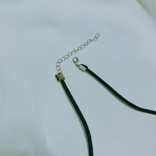 Vòng Choker Nơ Chuông Đen
