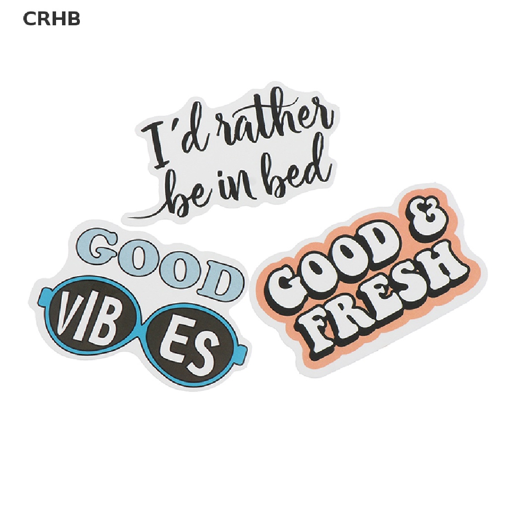 Bộ 50 Sticker Dán Trang Trí Laptop, Máy Tính Mới