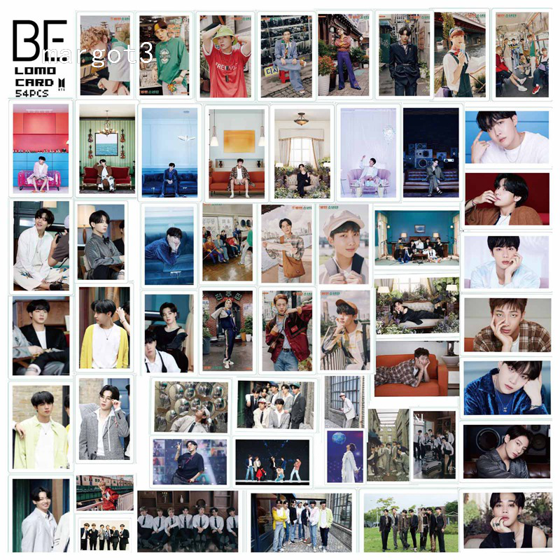 Hộp 54 Ảnh Lomo Card Mini Hình Nhóm Nhạc Kpop 2020