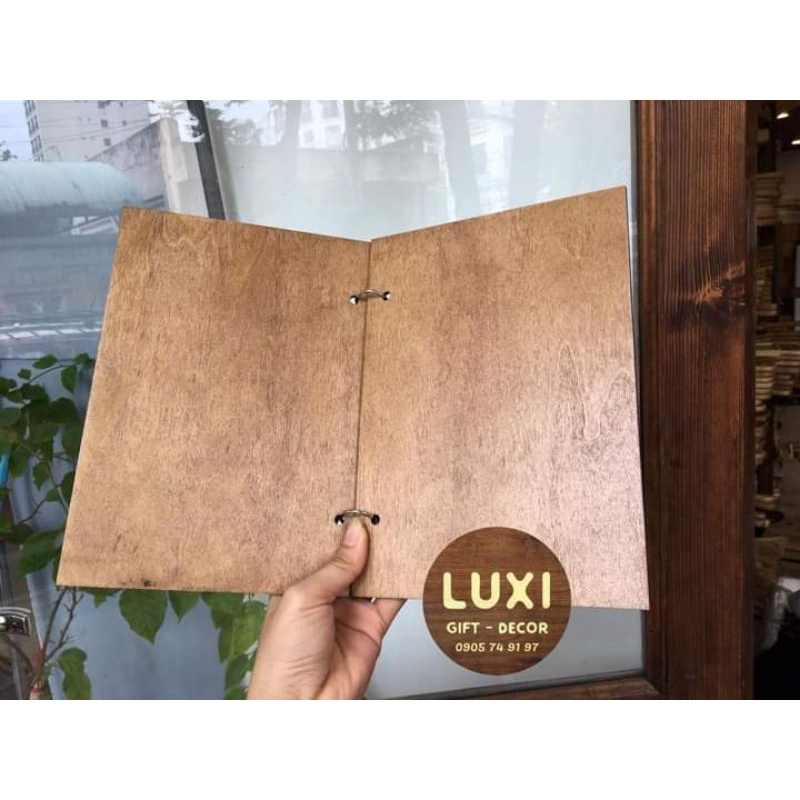 HCM | Menu khoen tròn độc lạ / Menu nhà hàng, quán cà phê LUXI DECOR HCM