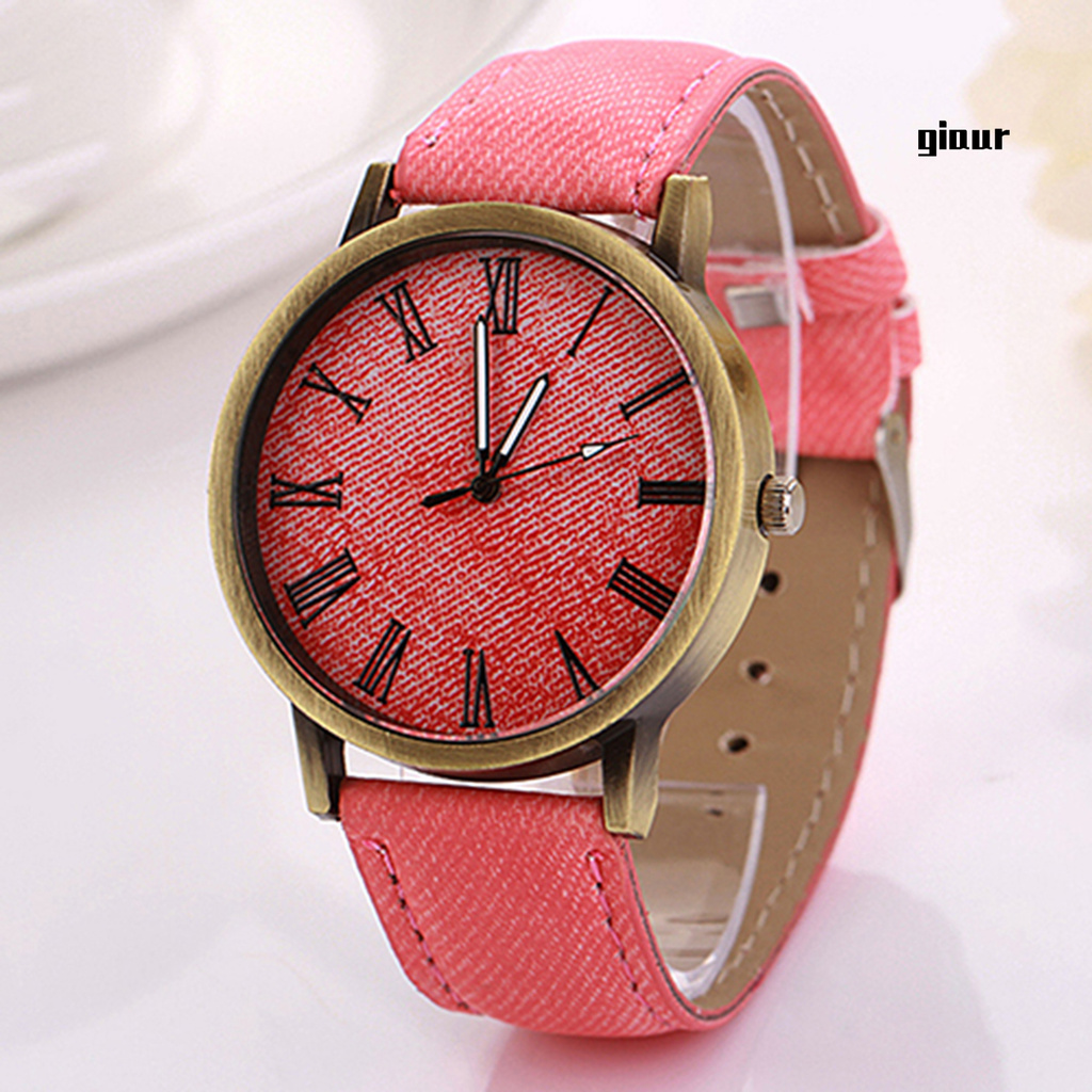 Đồng Hồ Đeo Tay Giaur Số La Mã Cho Nam Và Nữ | BigBuy360 - bigbuy360.vn