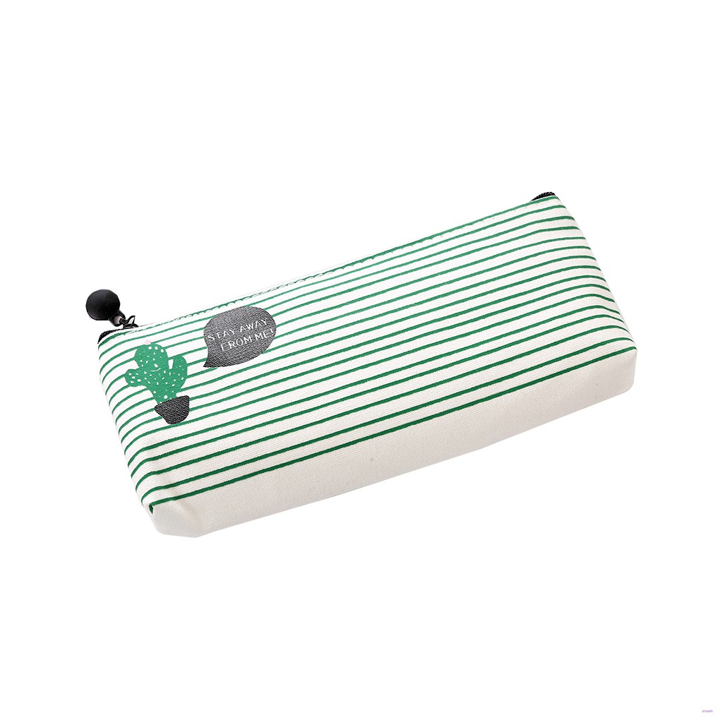 Bóp Đựng Viết Khóa Kéo Hình Cây Xương Rồng Đáng Yêu