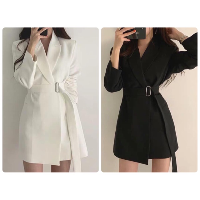 ĐẦM VEST KÈM BELT (KÈM HÌNH THẬT)