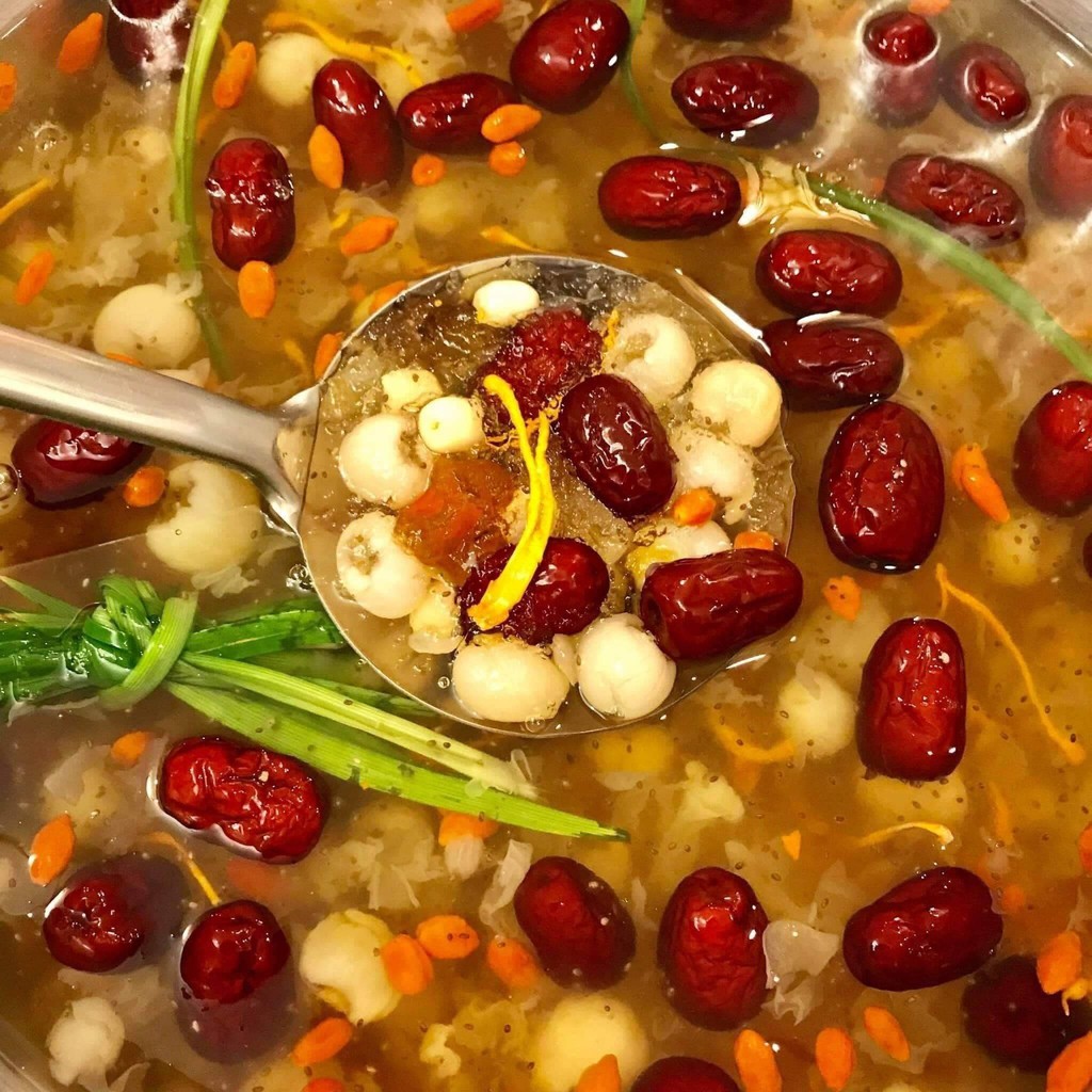 SET NGUYÊN LIỆU CHÈ DƯỠNG NHAN 500g ngon