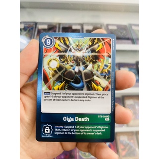 Thẻ Bài Digimon Mã BT8-099 - Giga Death - Option - Rare