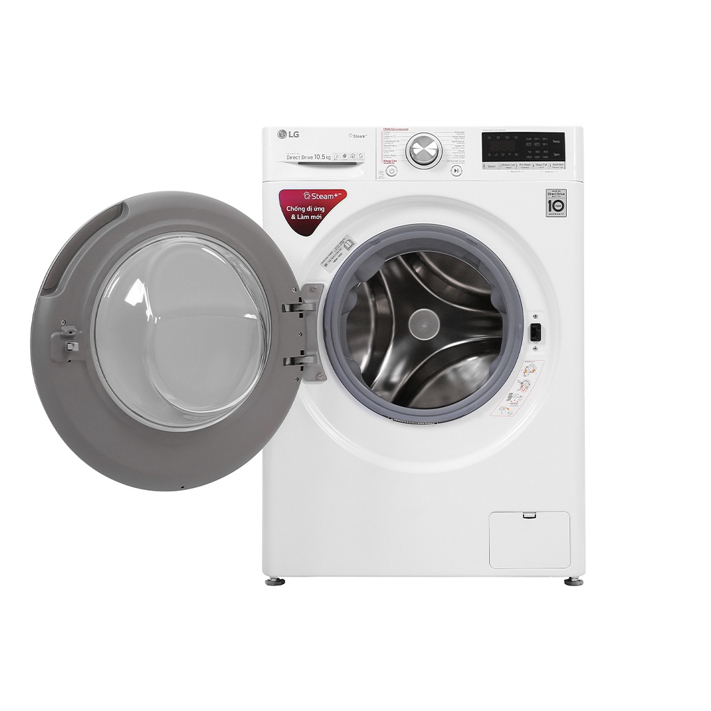 Máy giặt LG cửa ngang 10.5 kg ( trắng ) FV1410S5W