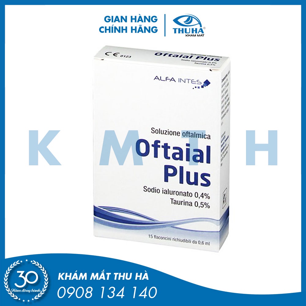 Dung dịch nhỏ mắt OFTAIAL PLUS - ALFA INTES ( Italia ) - Chính hãng