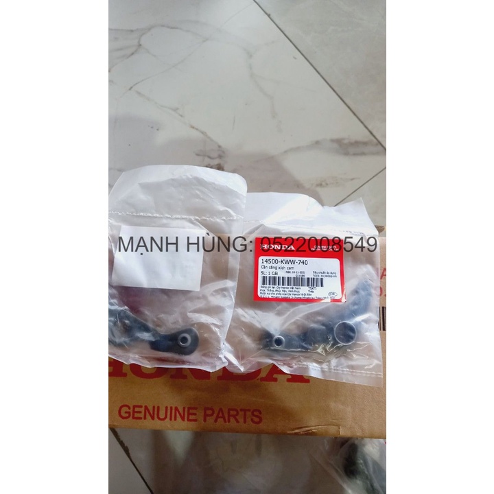 Cần căng xích cam HONDA RS110 năm 2010-2013, S110 năm 2011, RSX110 năm 2012. Mã sp 14500KWW740