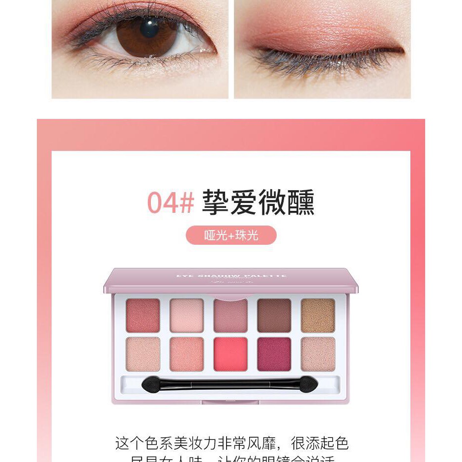 Phấn Mắt Lameila 10 ô tone đẹp [ẢNH THẬT] | BigBuy360 - bigbuy360.vn