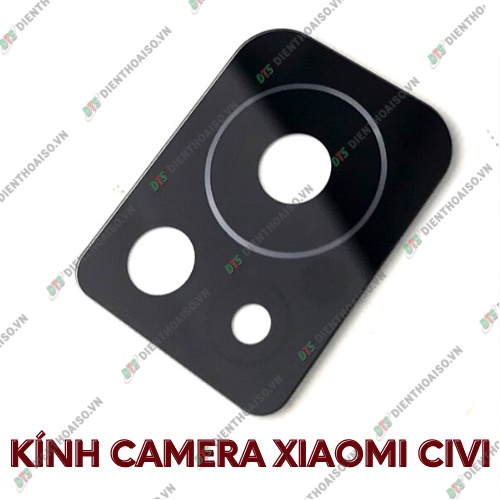 Mặt kính camera xiaomi civi có sẵn keo dán