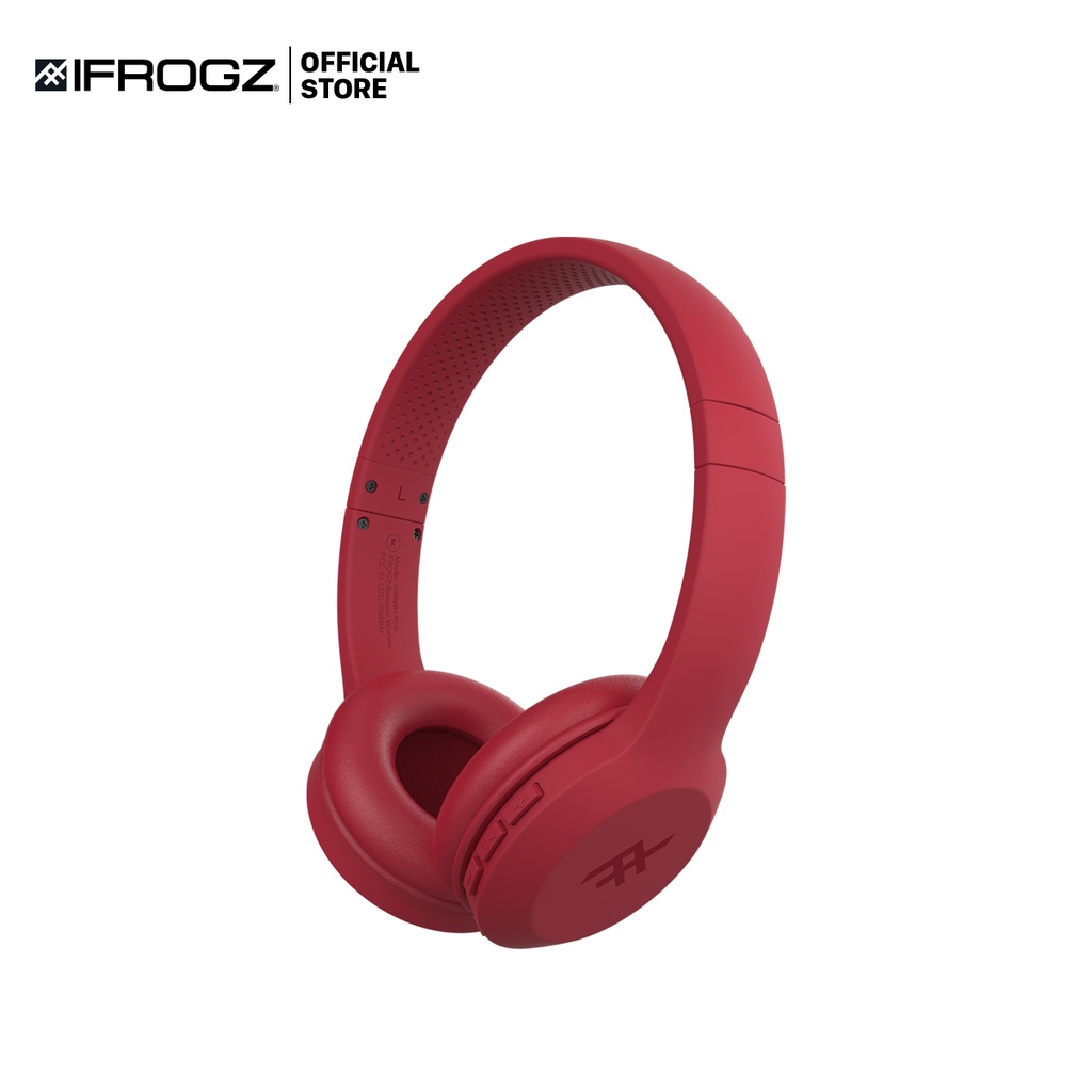 [QUÀ TẶNG] Tai Nghe iFrogz Không Dây Headphone Audio Resound - RED