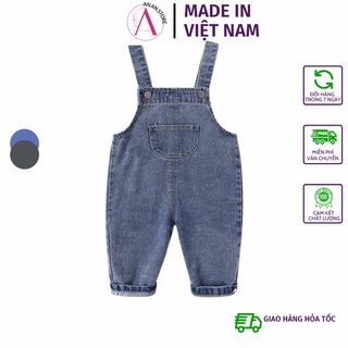 Yếm Jean Trẻ Em, Yếm Bò Cho Bé Trai Và Bé Gái Từ 8 đến 33 Kg ANAN STORE QATE Y-JEAN