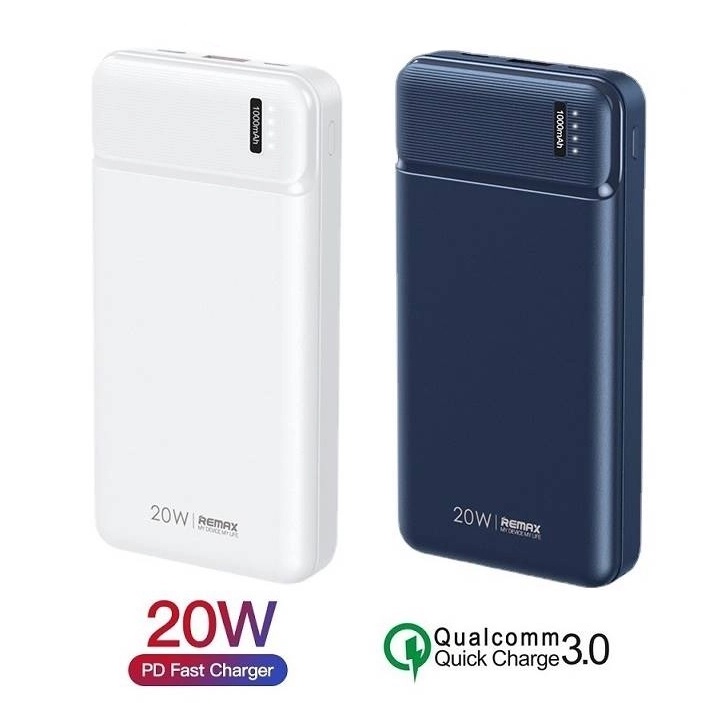 Pin dự phòng sạc nhanh Remax RPP-288 dung lượng 20000mAh - Hỗ trợ QC và PD 20W