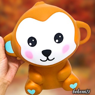 [ĐẠI KHỔNG LỒ] Đồ chơi Squishy hình CHÚ KHỈ CON MÀU NÂU khổng lồ cực đại chính hãng đáng yêu