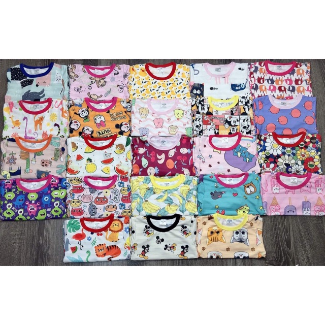 Combo 4 bộ cotton giấy thái hàng đẹp