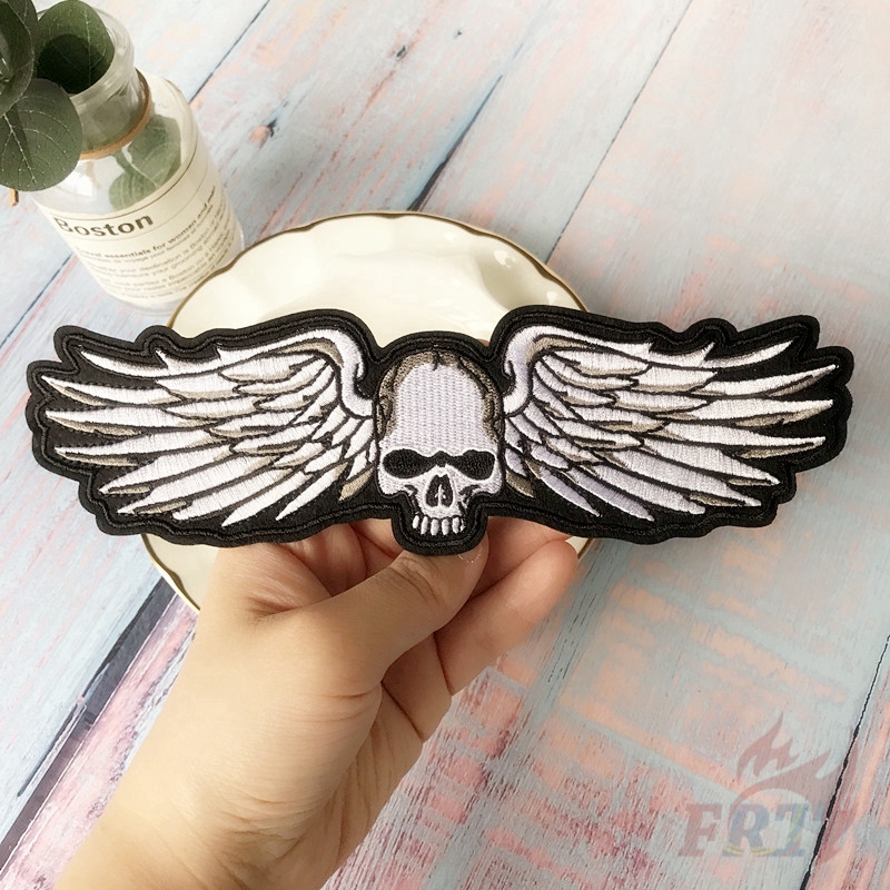 Miếng Vá Quần Áo Hình Đầu Lâu Cá Tính