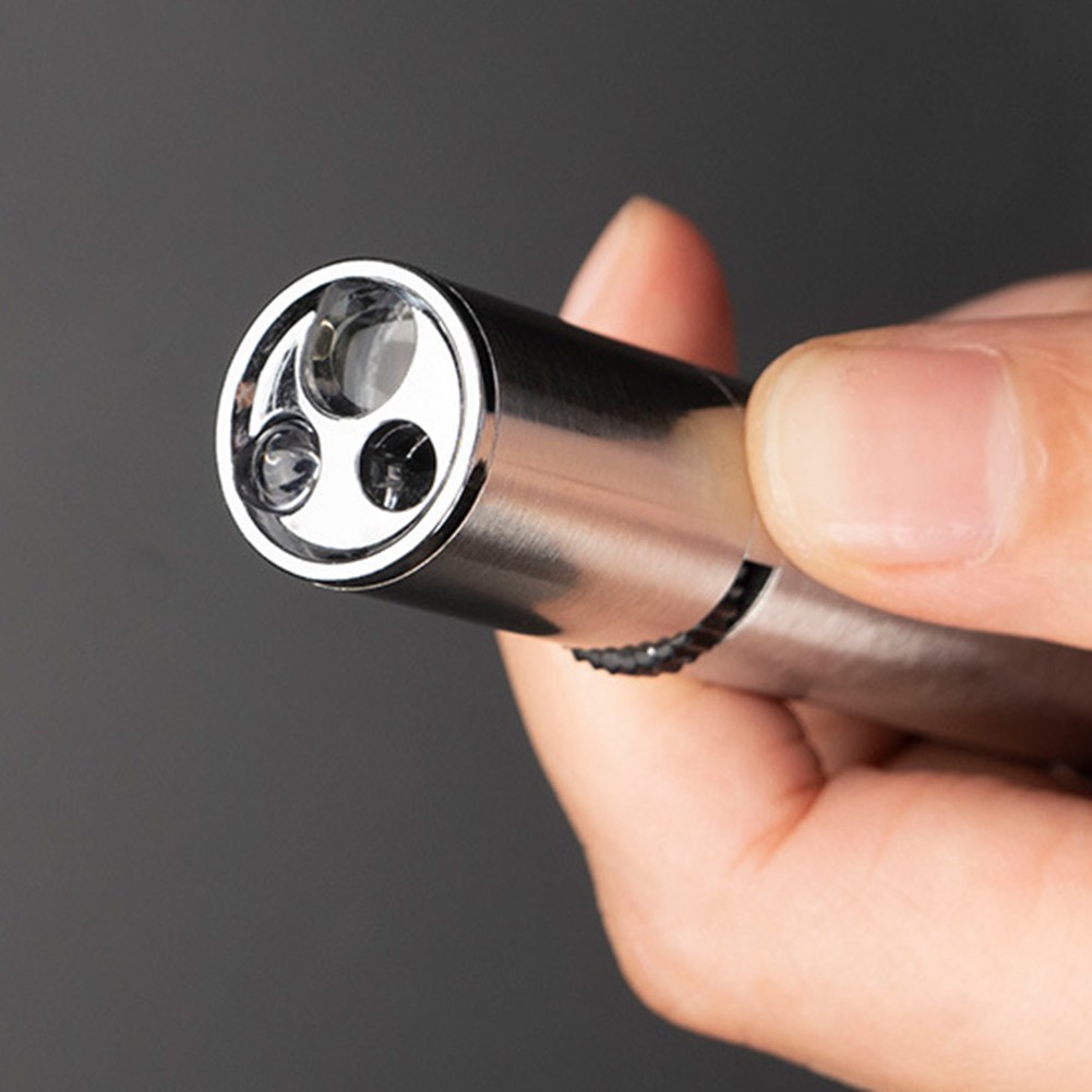 Đèn Pin Cầm Tay 7 Trong 1 Có Cổng Sạc Usb Tương Tác Thú Cưng