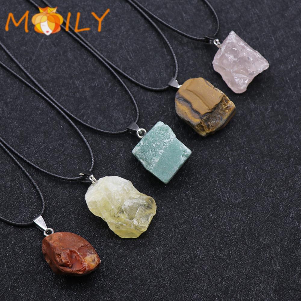 vòng cổ Đá Tự Nhiên Thời Trang Cho Nam Và Nữ