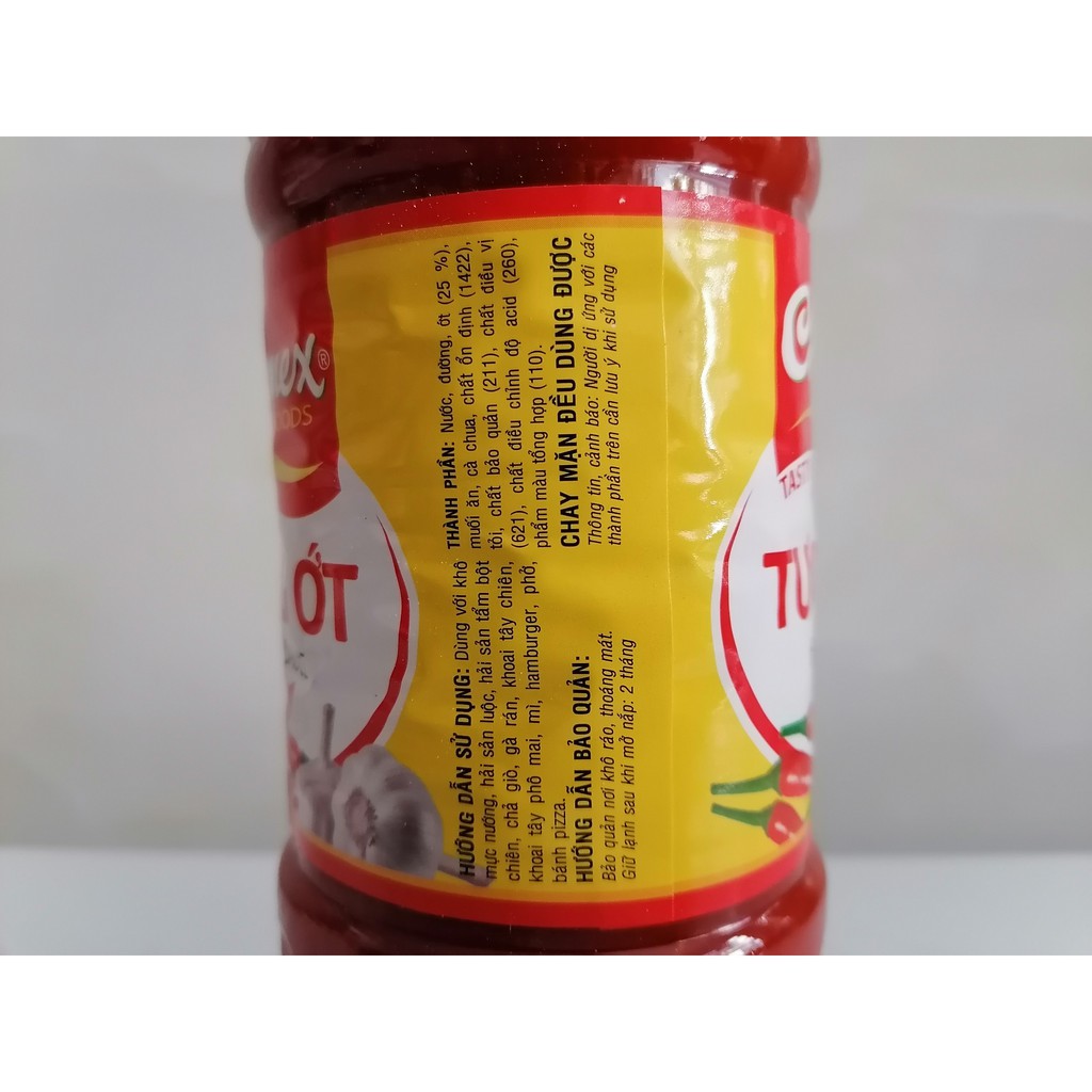 [CHAI 830g] TƯƠNG ỚT [VN] CHOLIMEX Hot Chili Sauce (choli-hk)