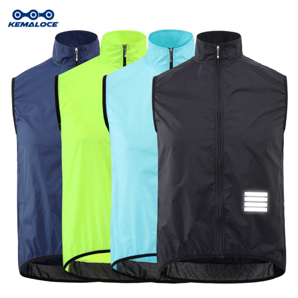 Áo Khoác Sát Nách Màu Xanh Navy Siêu Nhẹ Thiết Kế Nhẹ Màu Đen/Xanh Dương Thời Trang Cho Nam