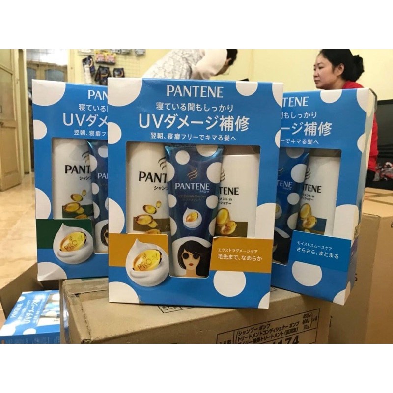 Set gội xả ủ Pantene Nhật 400ml