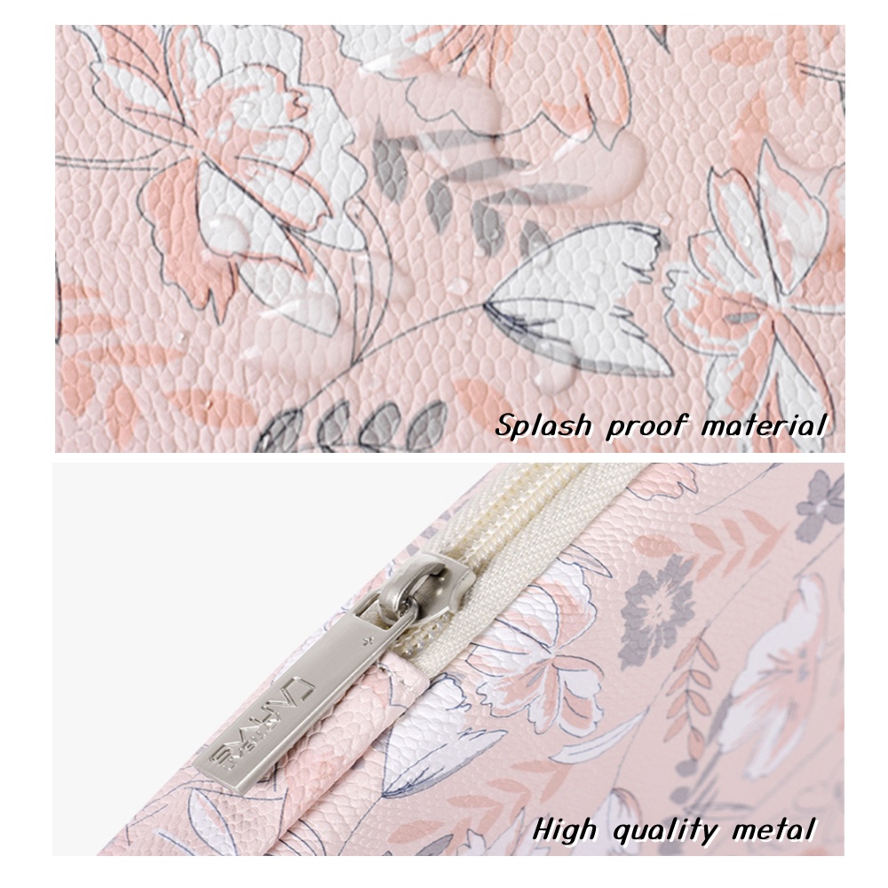 NIXXOS Túi Đựng Laptop/Máy Tính Bảng Họa Tiết Hoa Chống Thấm Nước/Rơi Kèm Quai Xách Tiện Dụng Cho 12 &quot;13&quot; 14 &quot;15&quot; inch