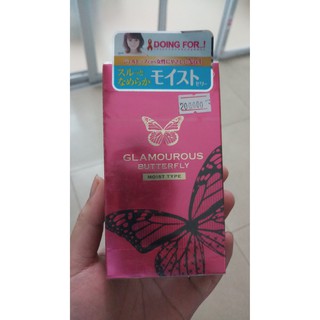 Bao cao su Siêu Mỏng - Jex Glamourous Butterfly Moist Type