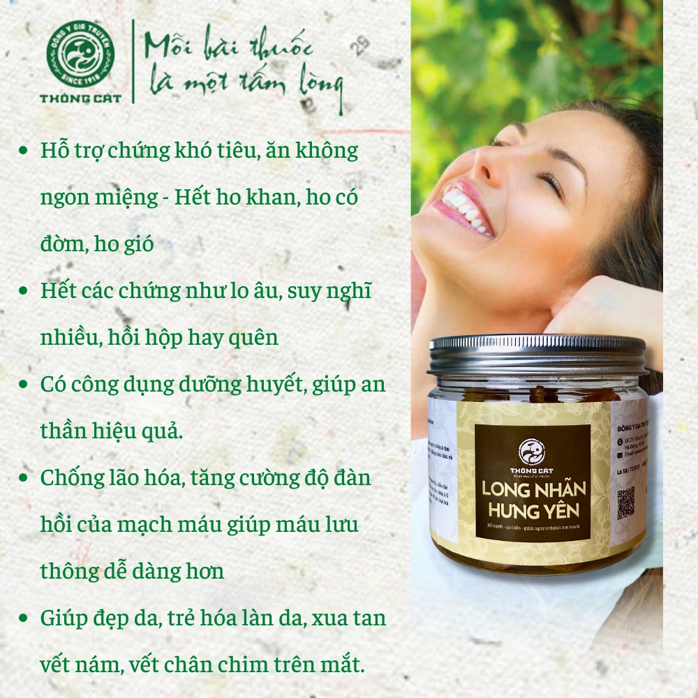 Long Nhãn sấy khô THÔNG CÁT 1918  đặc sản Hưng Yên dùng làm chè, ăn vặn hàng loại thượng hạng siêu ngon