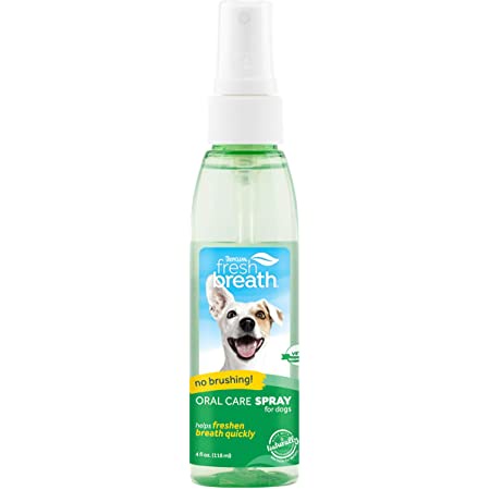 Xịt khử mùi hôi miệng ngay tức thì cho Chó Mèo - TropiClean Fresh Breath Oral Care Spray