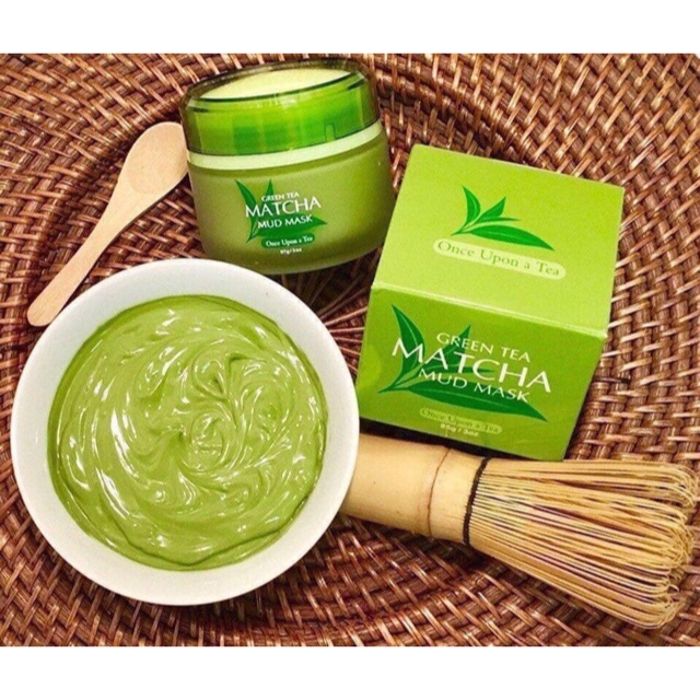 Mặt nạ bùn trà xanh Laikou Matcha Mud Mask nội địa Trung