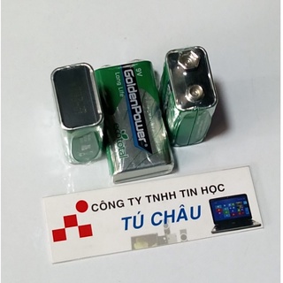 Pin 9V GoldenPower (6F22 - G6F22 9V)  - Pin Vuông)