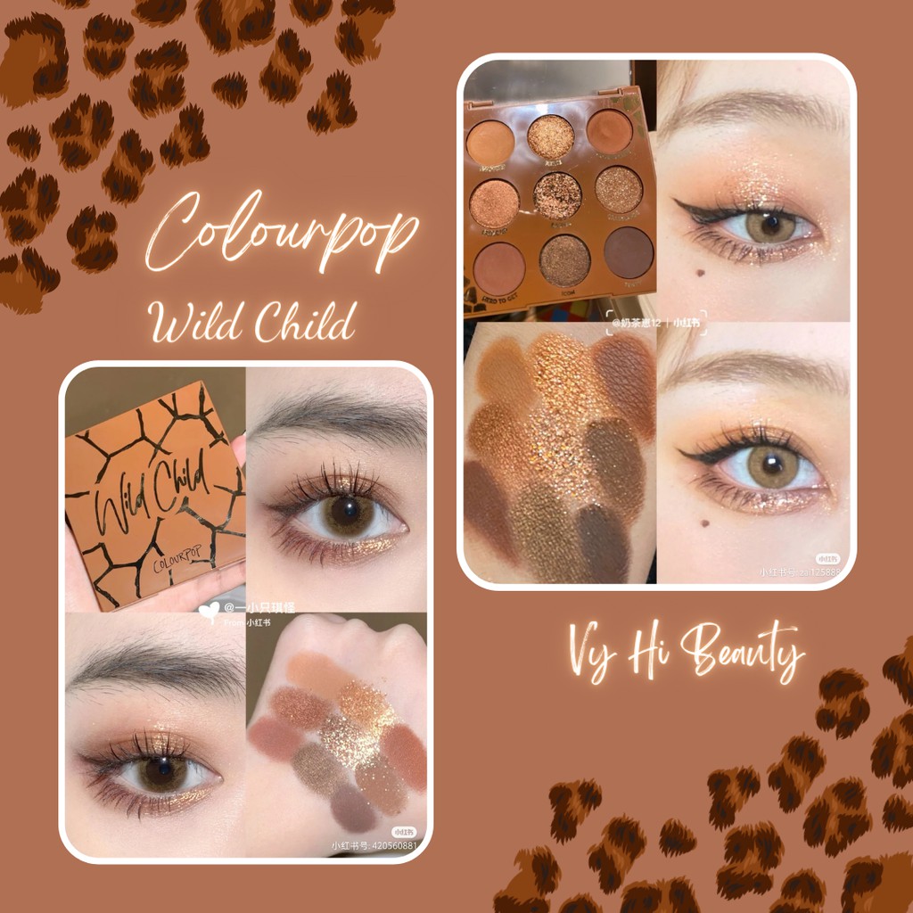 Bảng mắt Colourpop Wild Child 9 ô