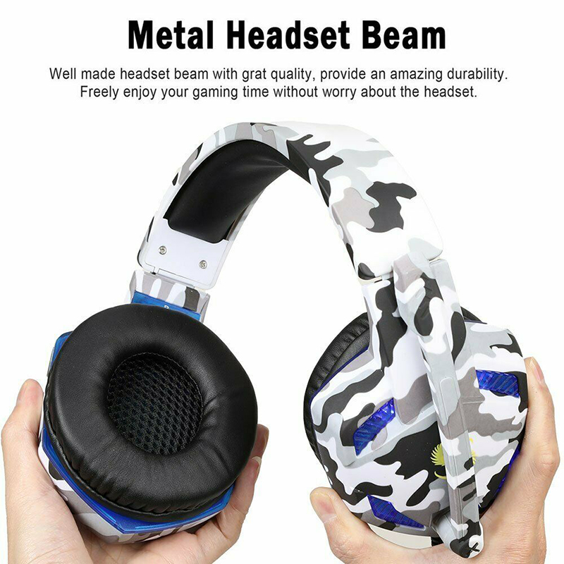 Tai Nghe Gaming Có Dây Và Đèn Led Kích Thước 3.5mm Dành Cho Pc / Laptop / Ps4 Pro Bj Franchisky | BigBuy360 - bigbuy360.vn
