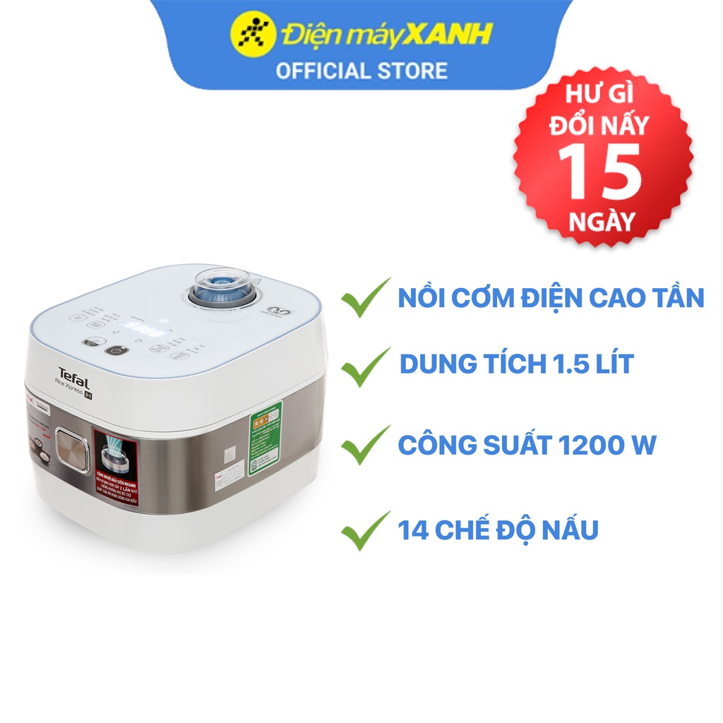 Nồi cơm điện cao tần Tefal RK762168 1.5 lít 1200 W