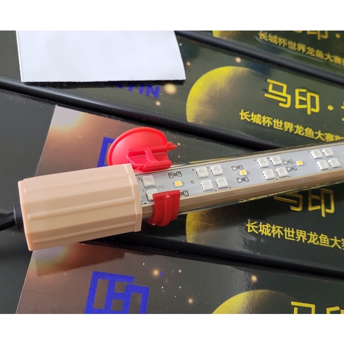 Đèn hồ cá rồng la hán khỉ đỏ MAYIN Super Color Plus UVB UVA 2 chế độ chuyên dụng huyết long kim long 92cm 112cm 142cm