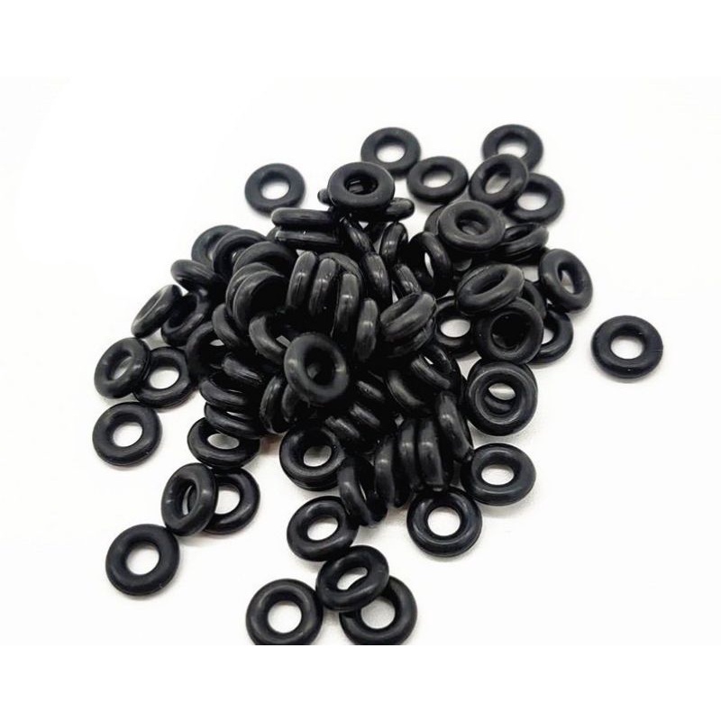 Khoen nhựa 2mm đủ màu chặn hạt làm vòng cáp size 2li