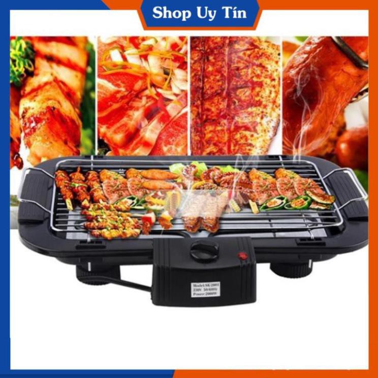 Bếp Nướng Điện Không Khói 2000W Electric BBQ Grill